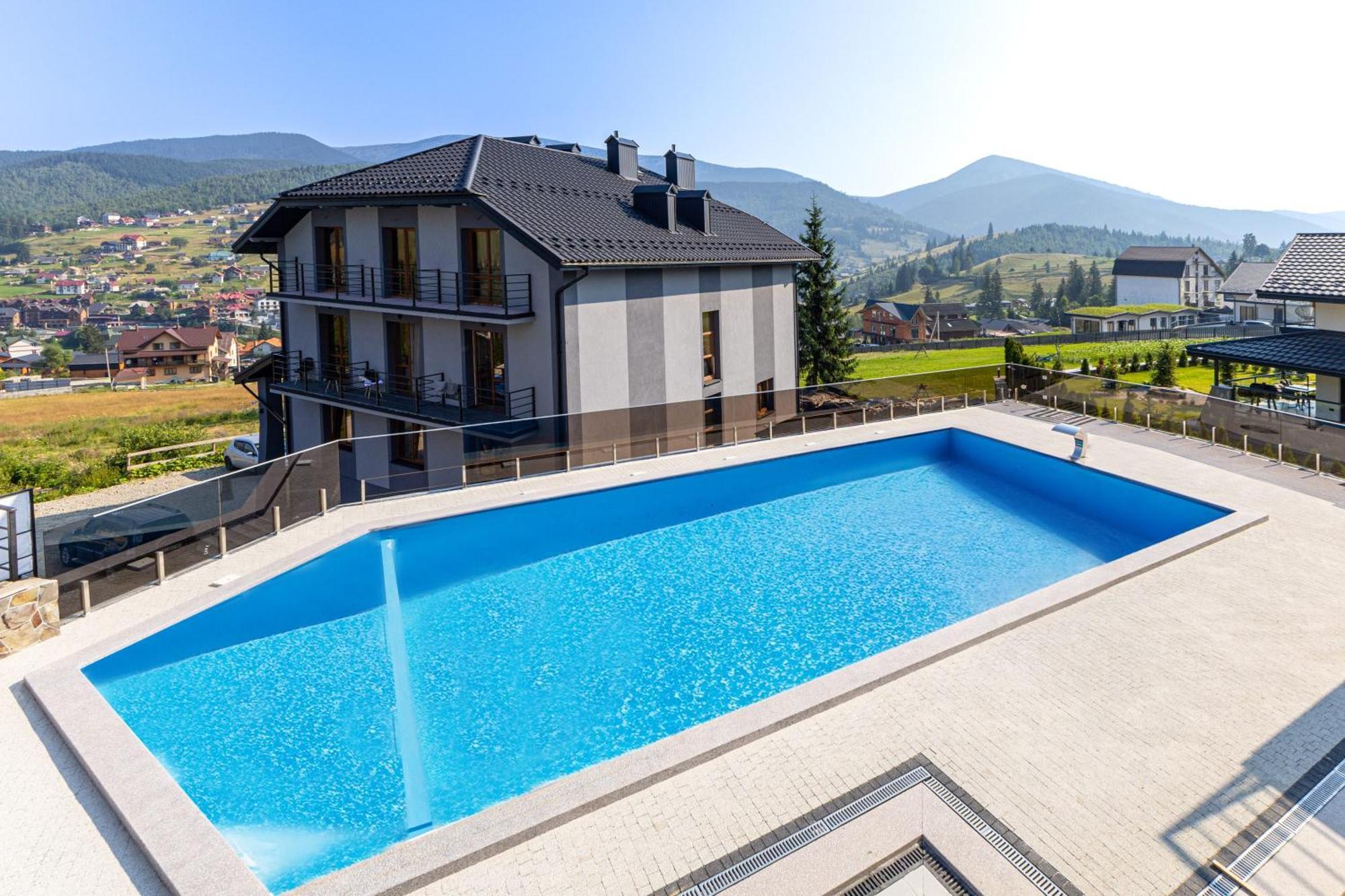 Князів Двір Hotell Bukovel Exteriör bild