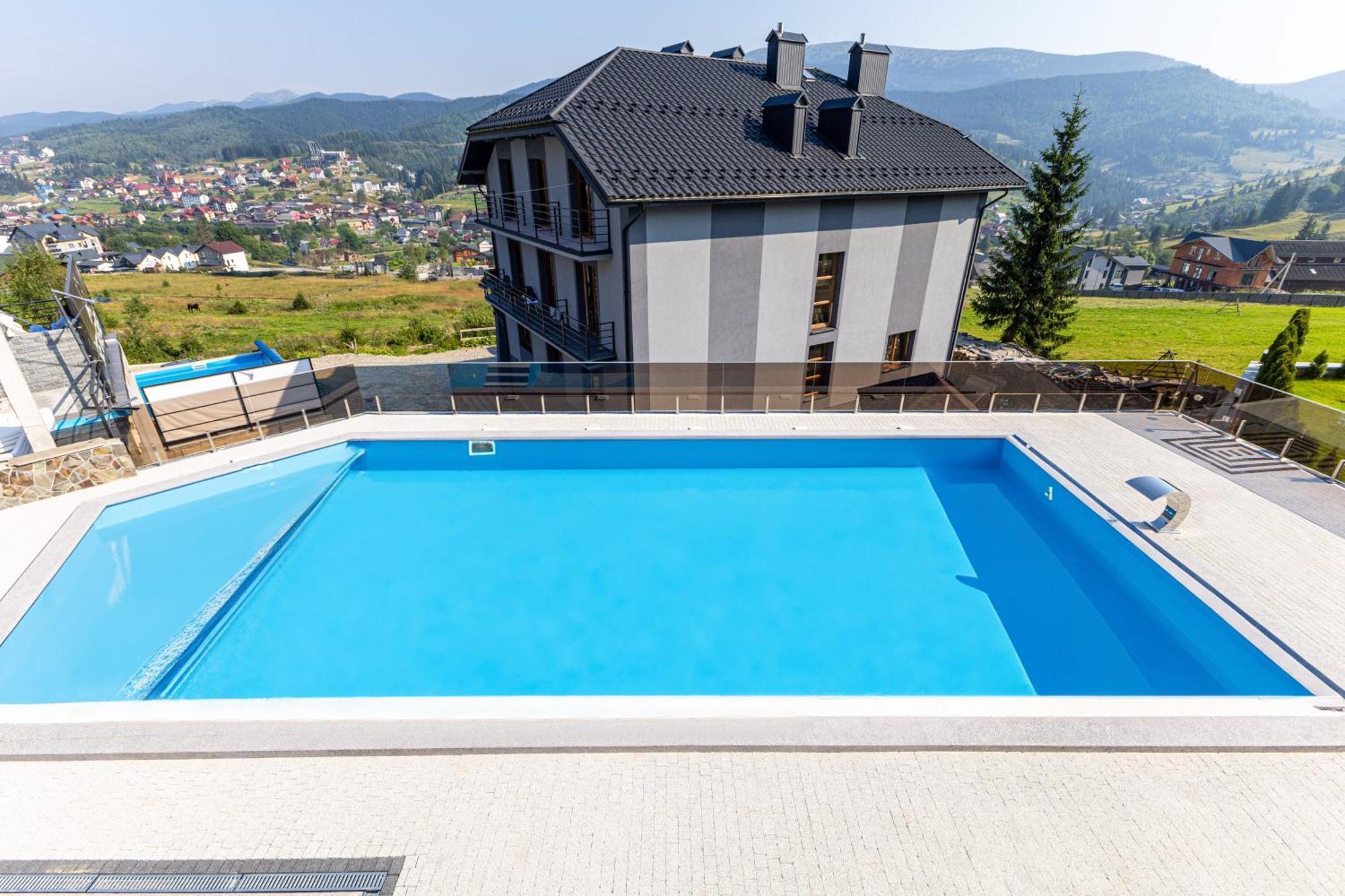 Князів Двір Hotell Bukovel Exteriör bild